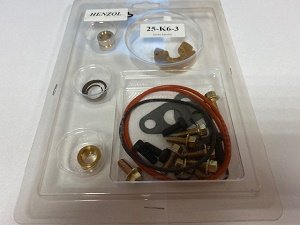 Turbó javító készlet K24/K26/K27 gyári minőségű új utángyártott turbófeltöltő felújító készlet.
